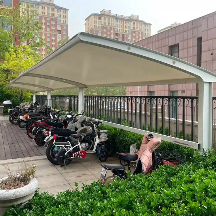 惠安县膜结构电动车棚